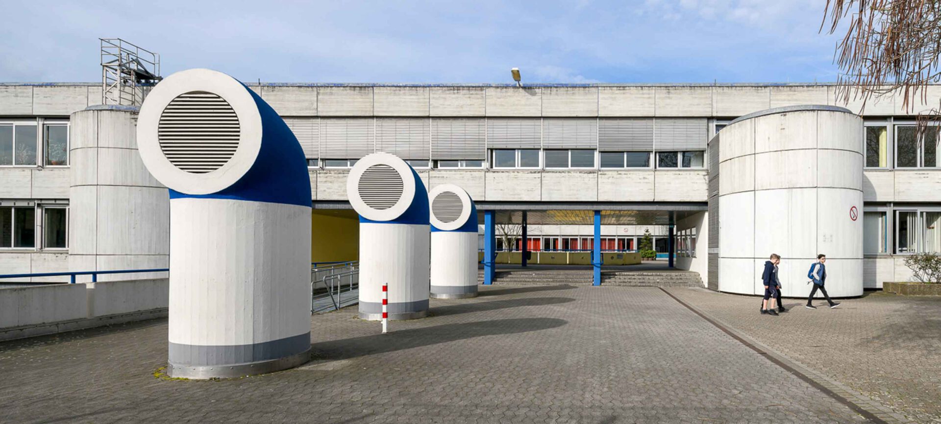 Kunst am Bau am Friederich-Rückert-Gymnasium
