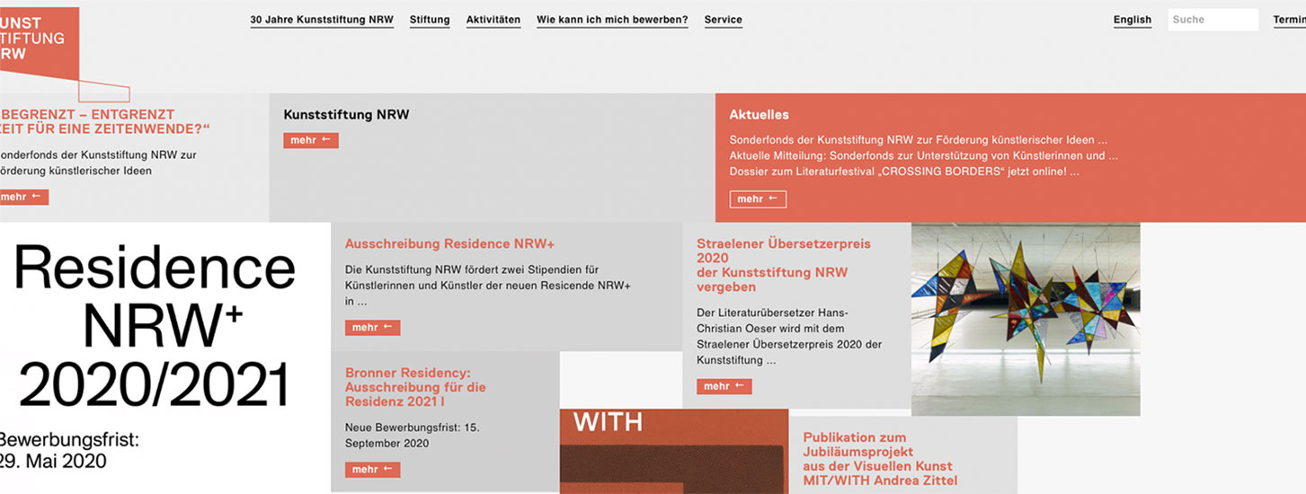 Sonderfonds der Kunsttiftung NRW